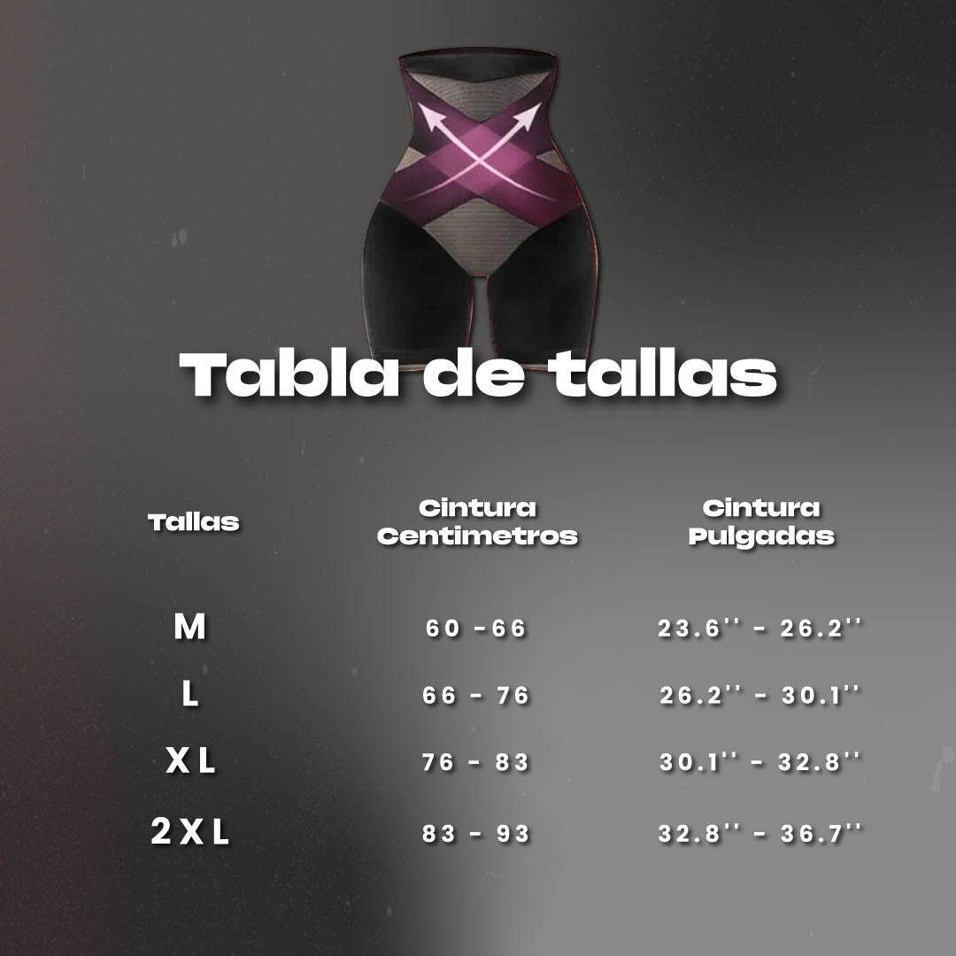 Faja moldeadora de cintura y abdomen - Easy Curve™