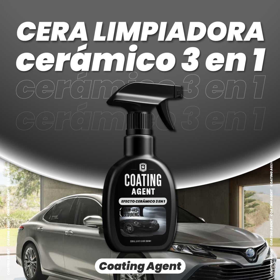 Cera limpiadora con efecto cerámico 3 en 1 - Coating Agent™