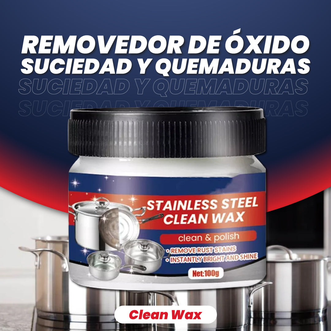 Removedor de óxido, suciedad y quemaduras - Clean Wax™