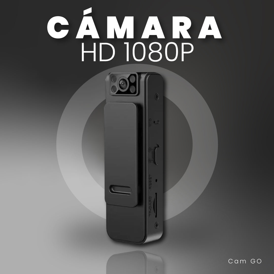 Cámara discreta con reducción de ruido HD 1080p - Cam GO™