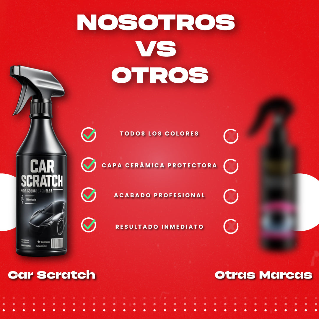 Spray reparador de rayones - Car Scratch™