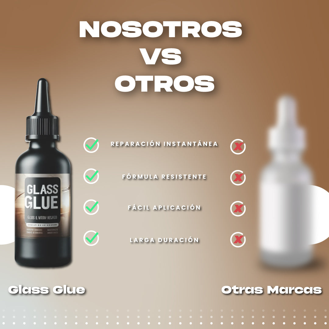 Reparador de vidrios y cristales - Glass Glue™