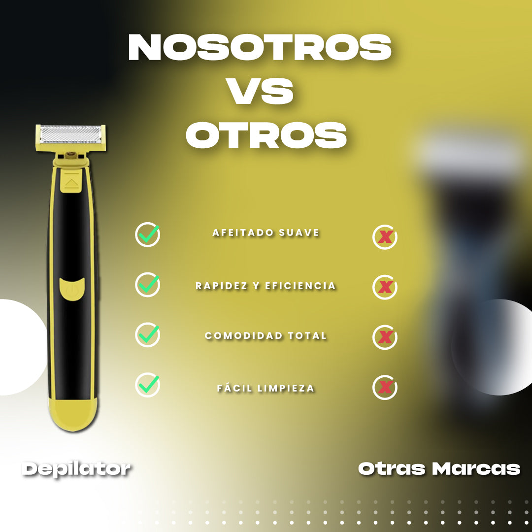 Rasuradora para todo el cuerpo en seco y húmedo - Depilator™