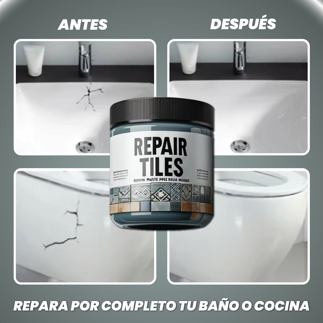 Pasta reparadora de cerámicas, baldosas y azulejos - Repair Tiles™