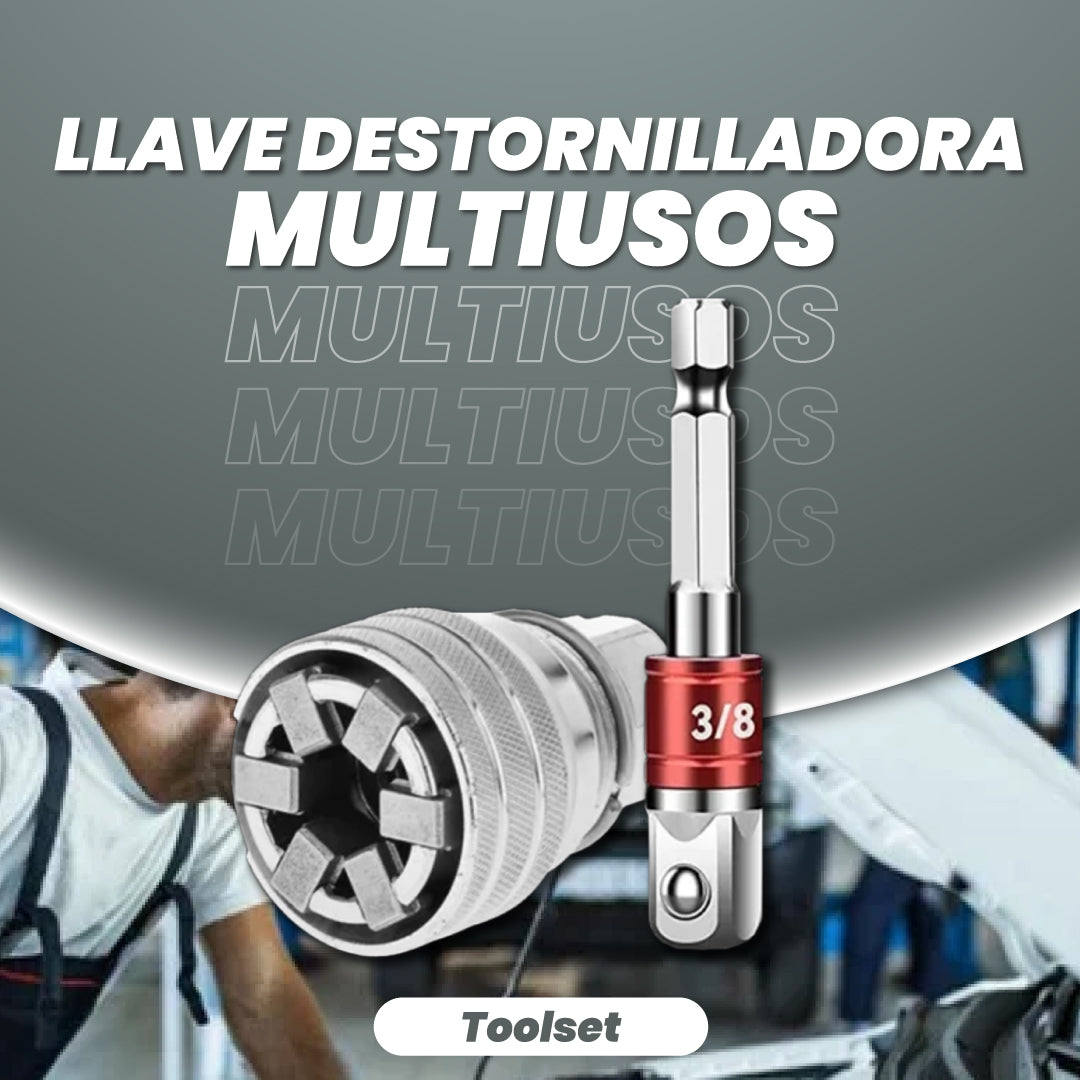 Llave destornilladora multiusos - Toolset™