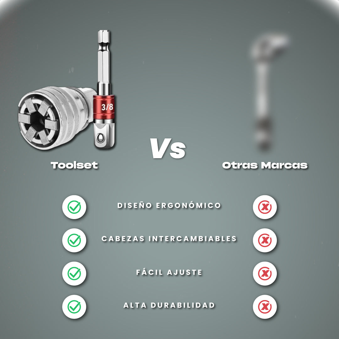 Llave destornilladora multiusos - Toolset™