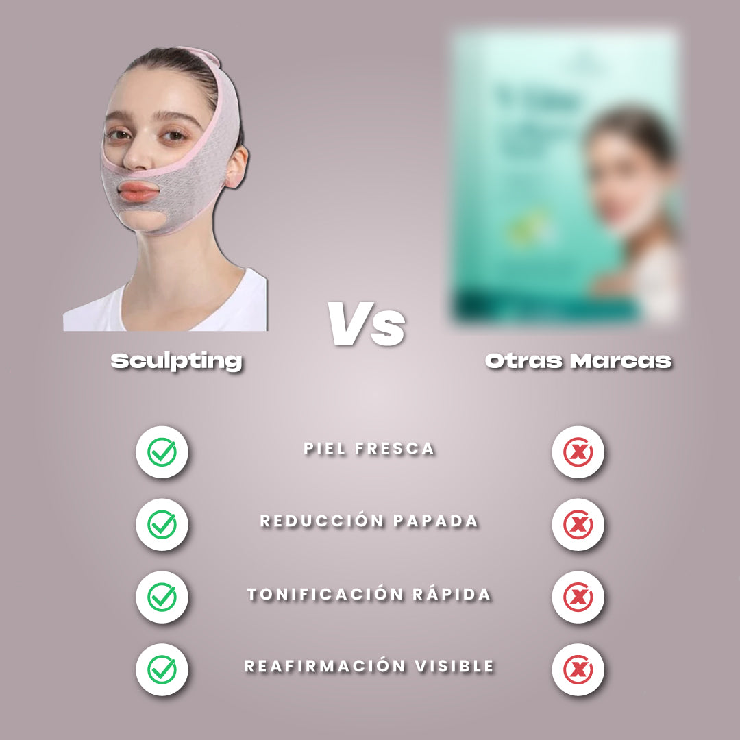 Máscara para remover grasa del rostro - Sculpting™