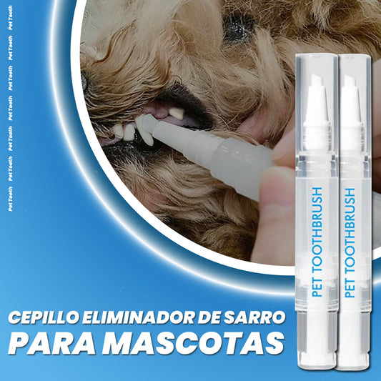 Cepillo eliminador de sarro para mascotas - Pet Tooth™