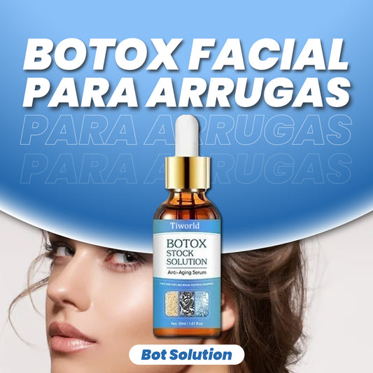 Botox facial para arrugas - Bot Solution™