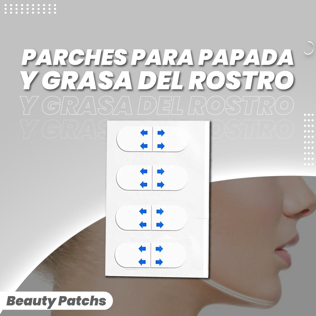 Parches para papada y grasa del rostro - Beauty Patchs™