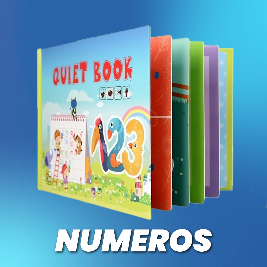 Libro educativo para el desarrollo infantil - Quiet Book™