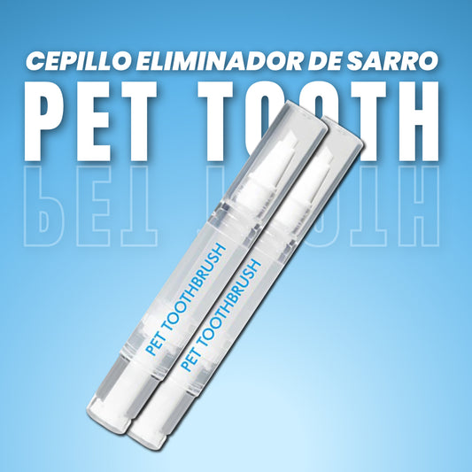 Cepillo eliminador de sarro para mascotas - Pet Tooth™